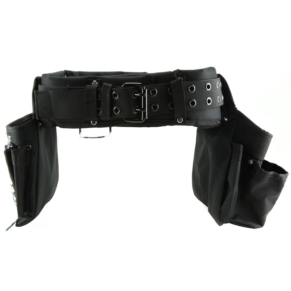 Klein Tools 23-Pocket Padded Tool Belt with Suspenders