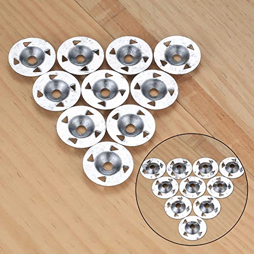 220 Pcs Foam Board Fasteners Washers, Washers for Installation of Foam Board Panels, 1-1/8 Inch Galvanized Steel Metal Washer for Fixing Fastening Installation