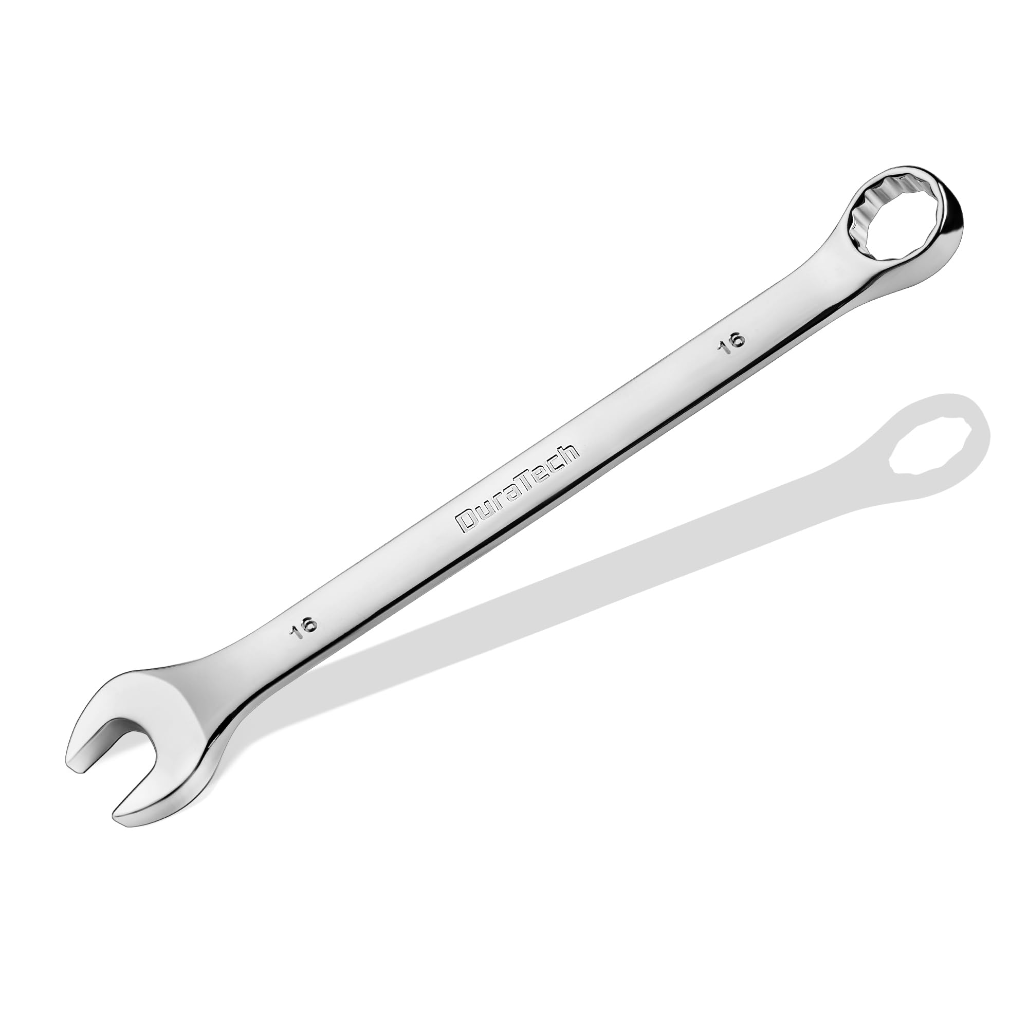 DURATECH Combination Wrench Set, 11-Piece, Single, Metric, SAE