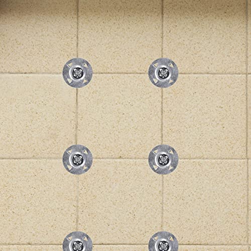 220 Pcs Foam Board Fasteners Washers, Washers for Installation of Foam Board Panels, 1-1/8 Inch Galvanized Steel Metal Washer for Fixing Fastening Installation