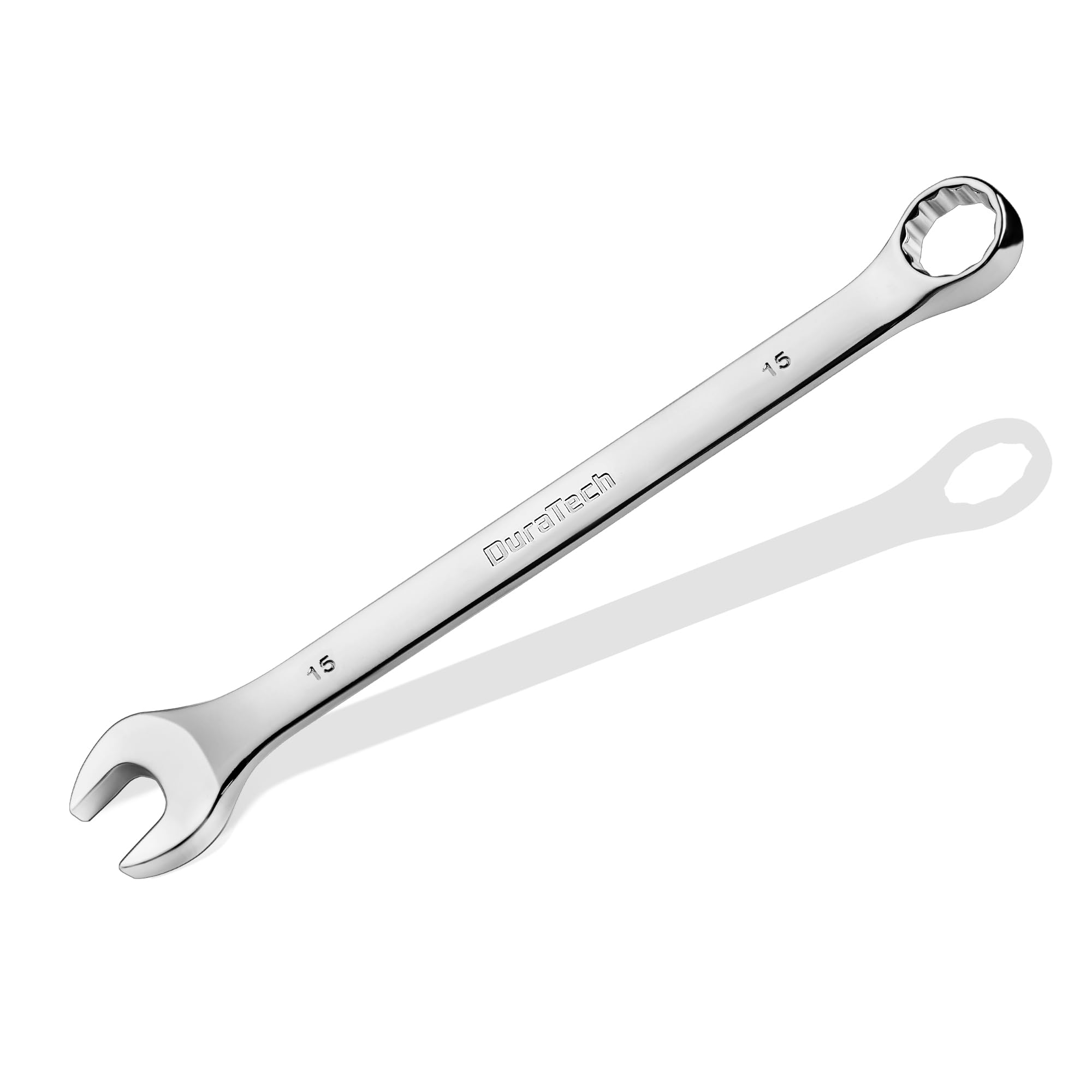 DURATECH Combination Wrench Set, 11-Piece, Single, Metric, SAE