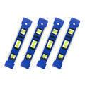9-Inch Magnetic Torpedo Level,Yellow Aluminum Magnetic Torpedo Level, 180/90/45 Degree Bubbles With Shock Absorbing End Caps (2)