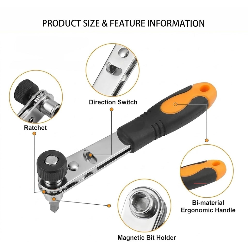18Pcs right angle drill attachment