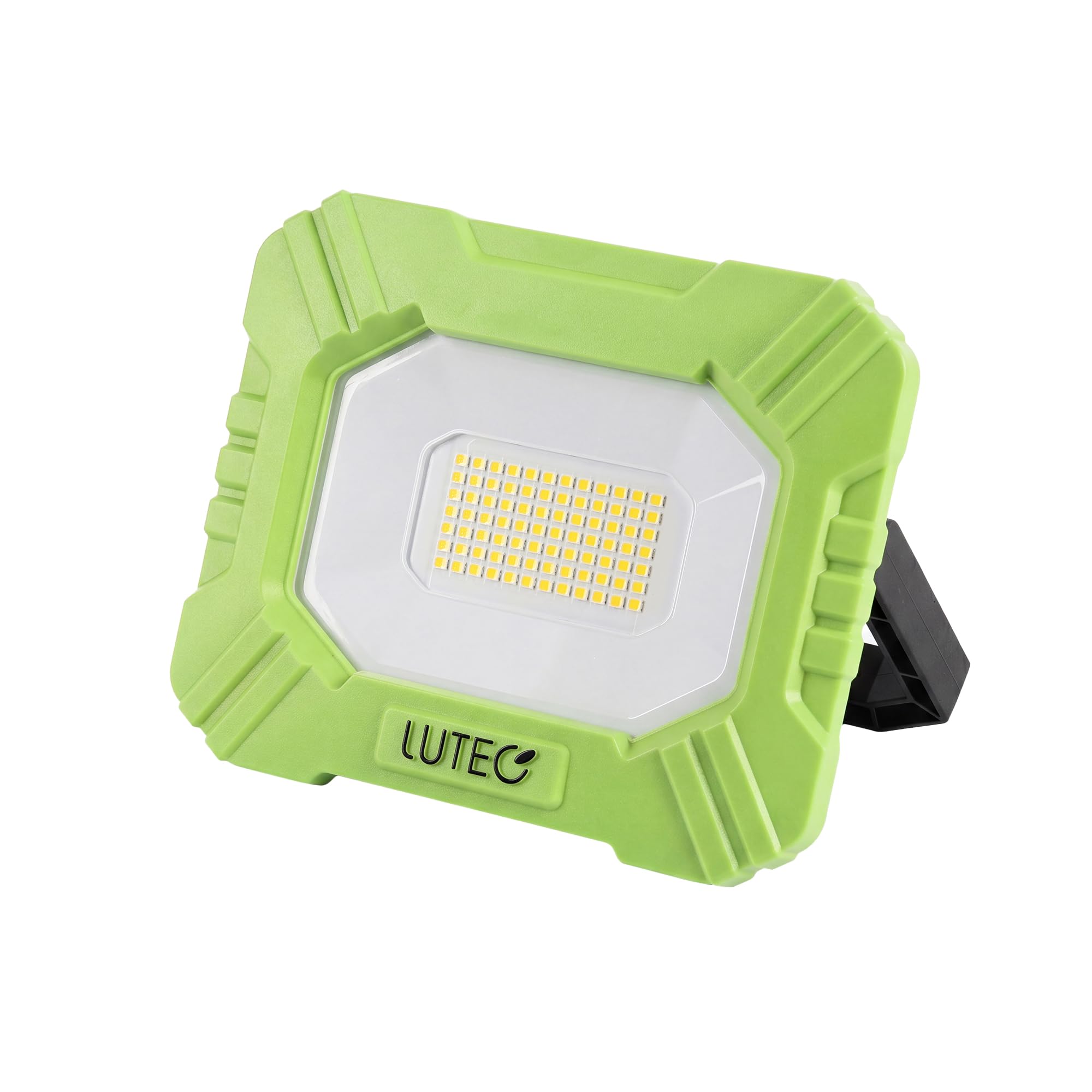LUTEC 3500LM LED Work Light, Rechargeable Magnetic Work Lights with Stand, Portable 5000K Flood Light for Car Repair/Fishing/Camping/Emergency/Hiking, 3 Modes