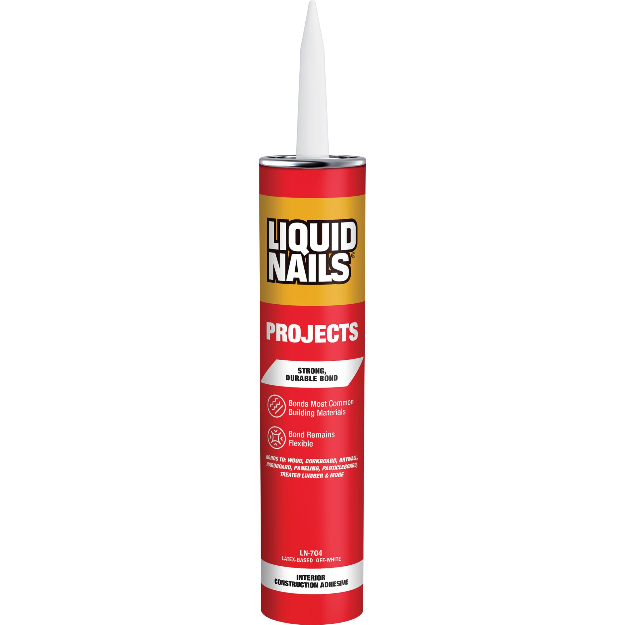 Liquid Nails Interior Projects Off-White Latex-Based Construction Adhesive