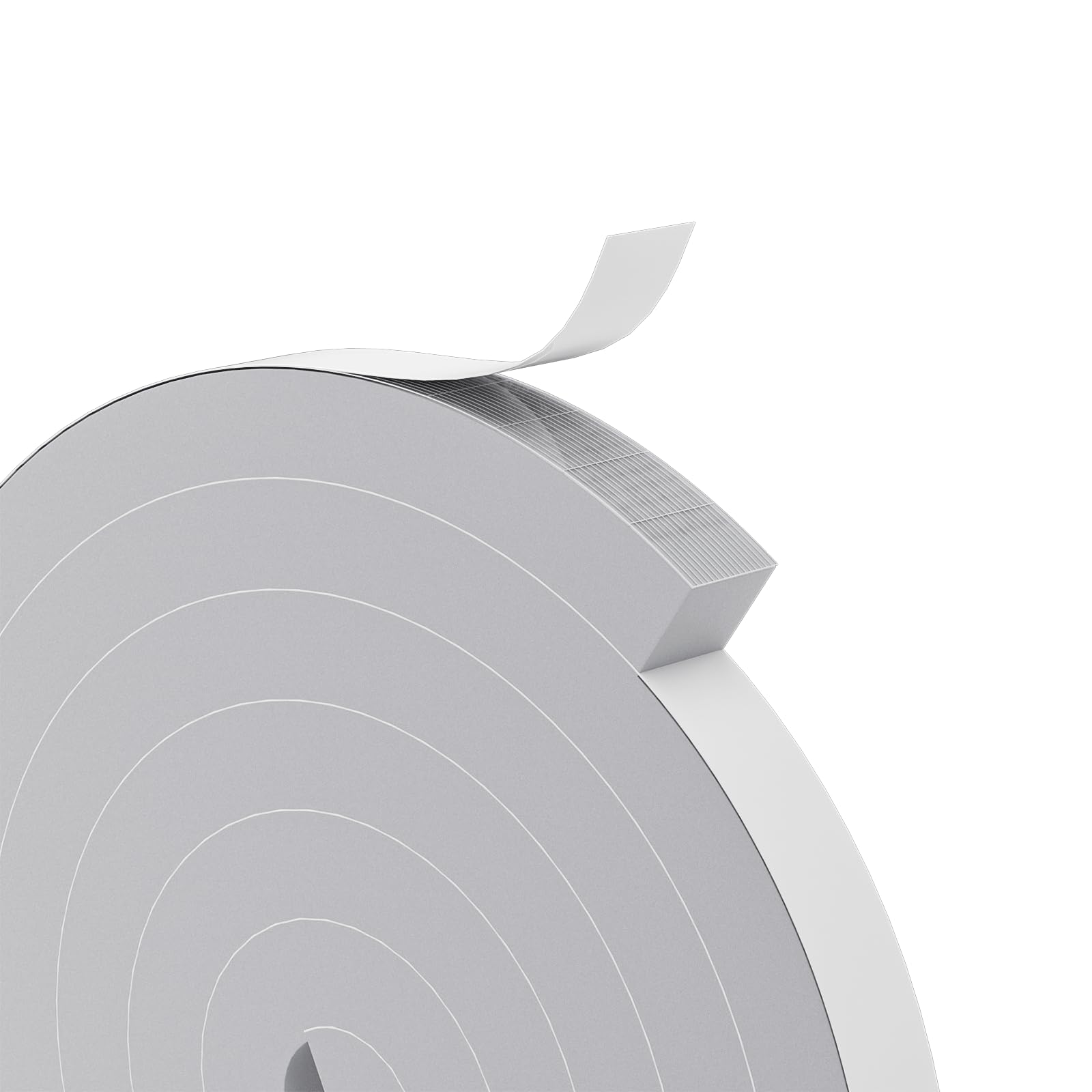 Bantie EVA Weather Stripping Foam Tape Strip with Adhesive Foam Weather Stripping Door Seal Strip for Door Frame/Window/Gaps