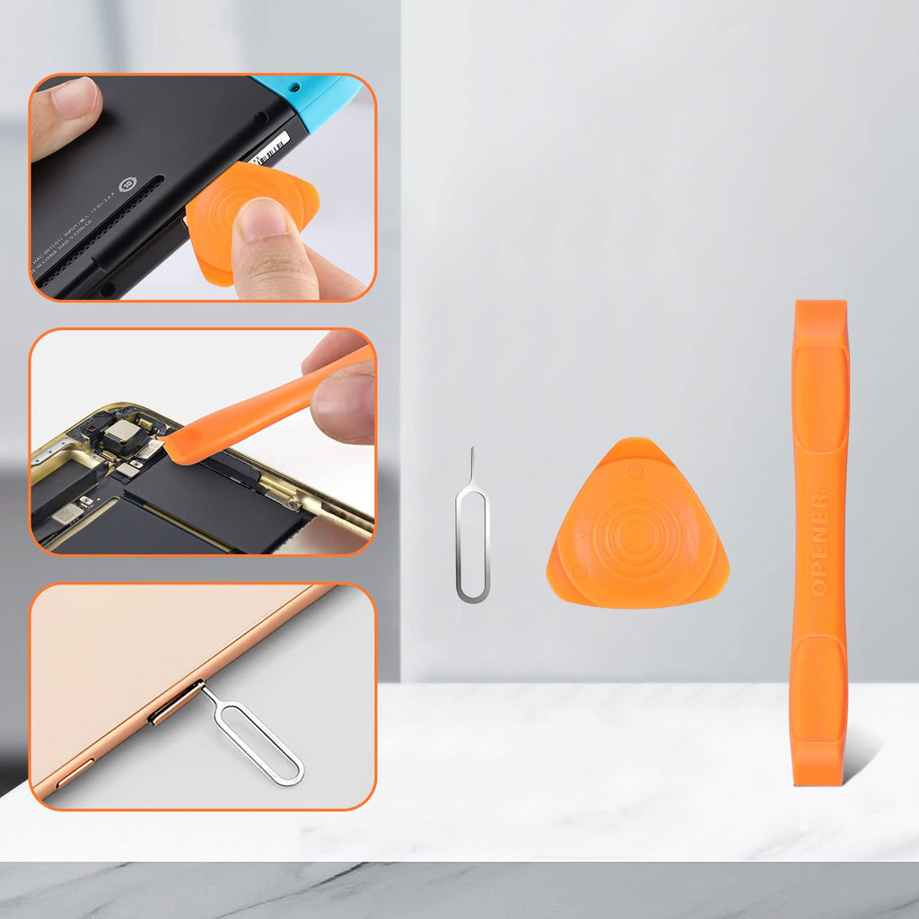 JOREST 38Pcs Small Precision Screwdriver Set with Torx T5, T6, Y00, Mini Repair Tool Kit for Macbook, Computer, Laptop, iPhone, PS4 PS5, Xbox, Switch, Eyeglasses, Watch, Ring Doorbell, Electronic, etc