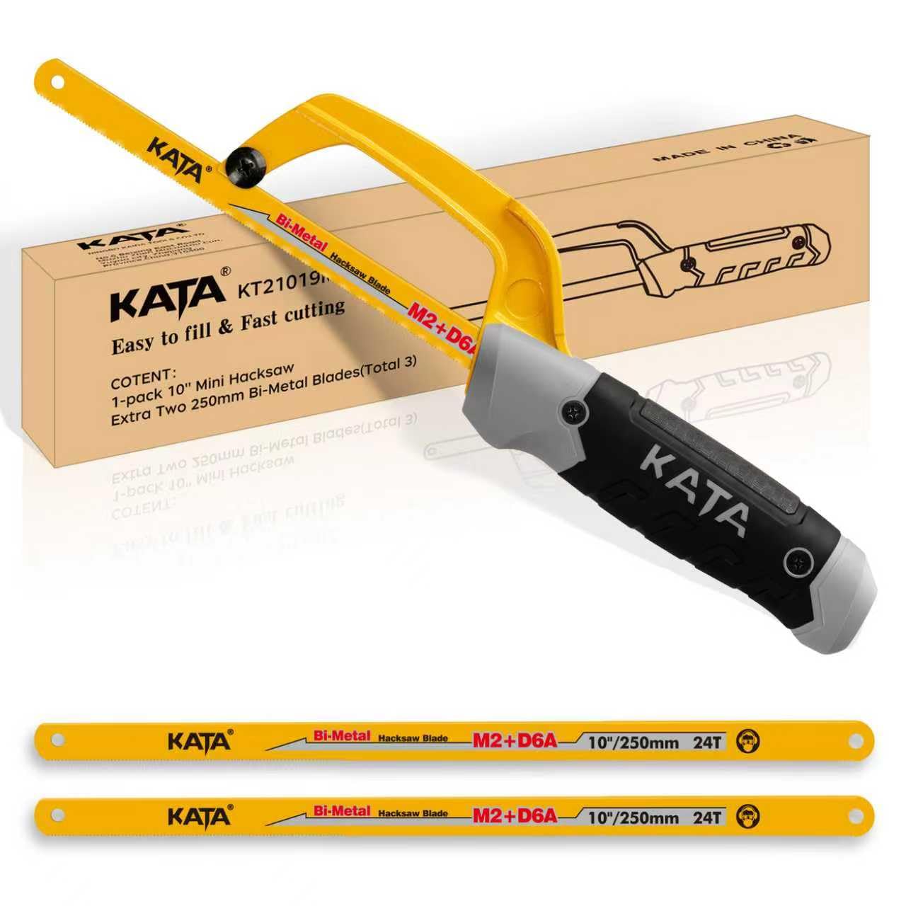 KATA 10inch Hacksaw and 12inch Hacksaw Blade……
