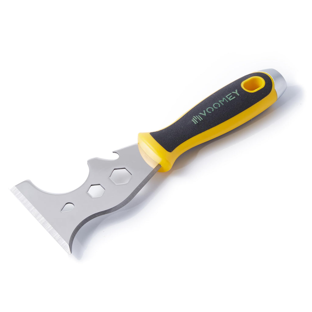 Voomey Stainless Steel Putty Knife, Metal Scraper, Paint Scraper Tool For Removing Wallpaper, Repairing Drywall, Scraping, Repairing, Plastering, and Other Painting Projects