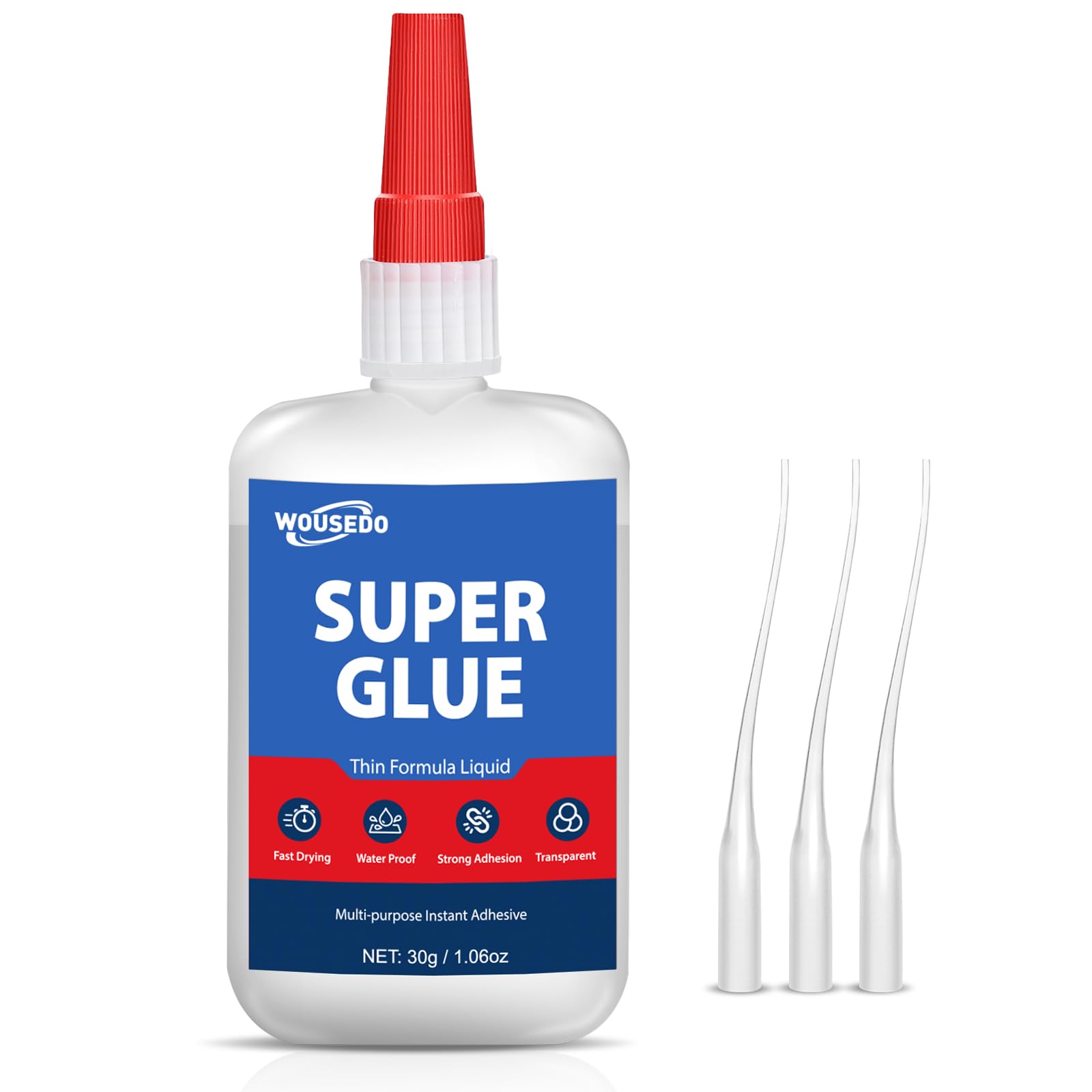 Wood Glue,Shoe Glue,Ceramic Super Glue - Quick Dry Strong Adhesive for Shoe Repair