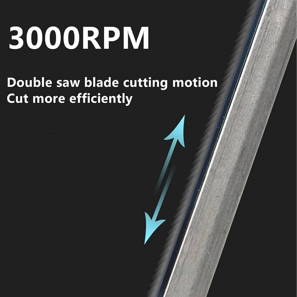 SDdPulse Foam Rubber Sponge Reciprocating Cutting Saw, Electric Saw Sponge Cutters, 300W Electric Foam Cutting Machine with 300mm Saw Blade