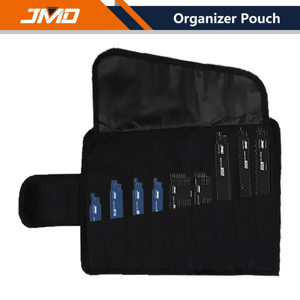 JMD 32-Piece Assorted Reciprocating Saw Blades Set for Wood Metal Cutting