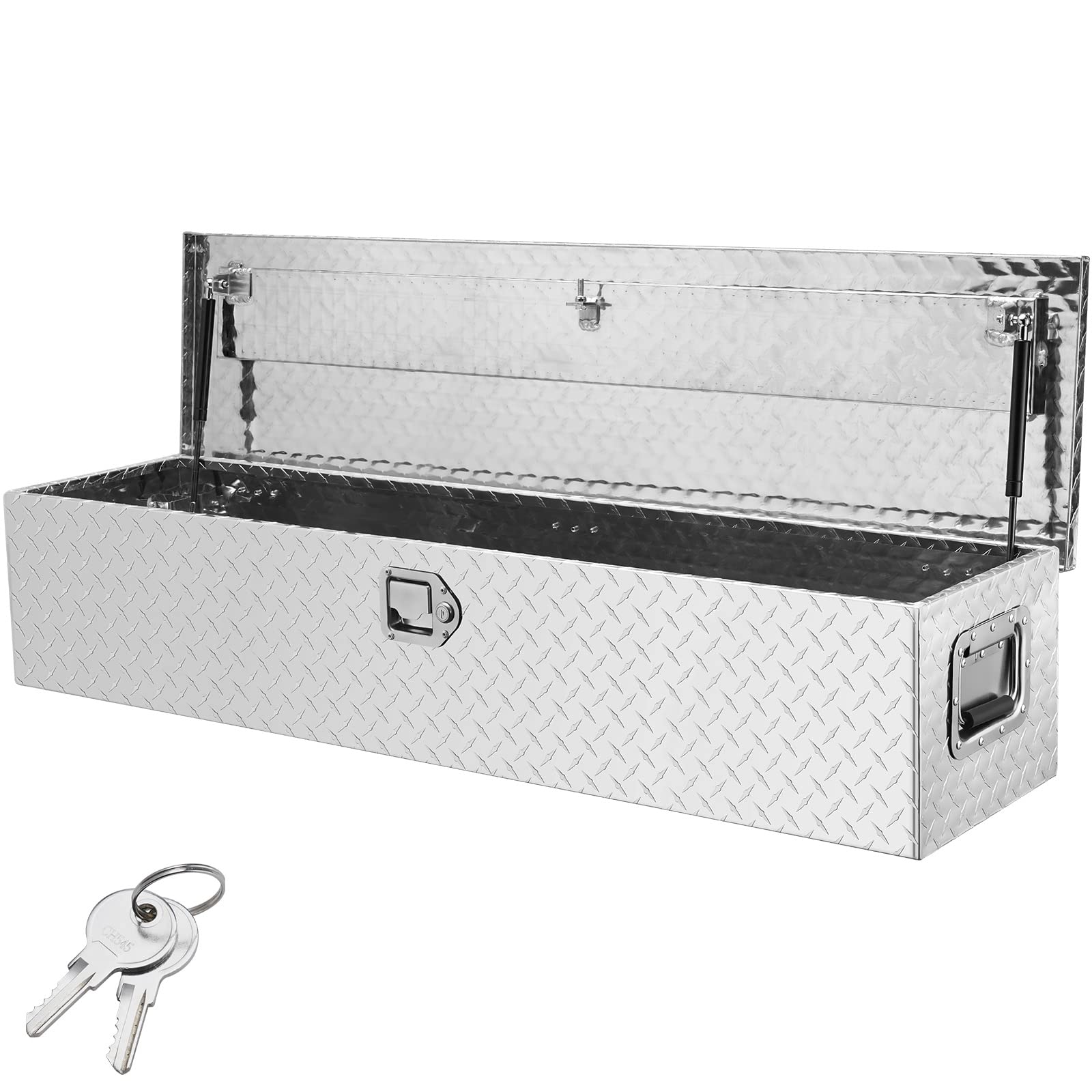 VEVOR Heavy-Duty Aluminum Truck Bed Storage Tool Box