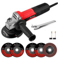 AVID POWER Angle Grinder, 7.5-Amp 4-1/2 inch Electric Grinder Power Tools with Grinding and Cutting Wheels, Flap Disc and Auxiliary Handle for Cutting, Grinding, Polishing and Rust Removal