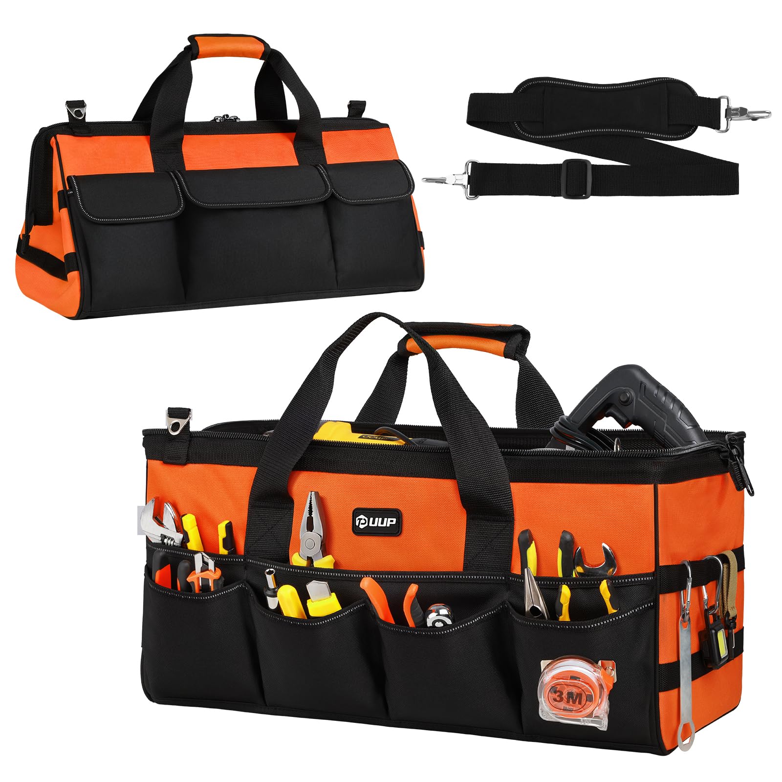 UUP Large Heavy-Duty Wide-Mouth Tool Storage Bag