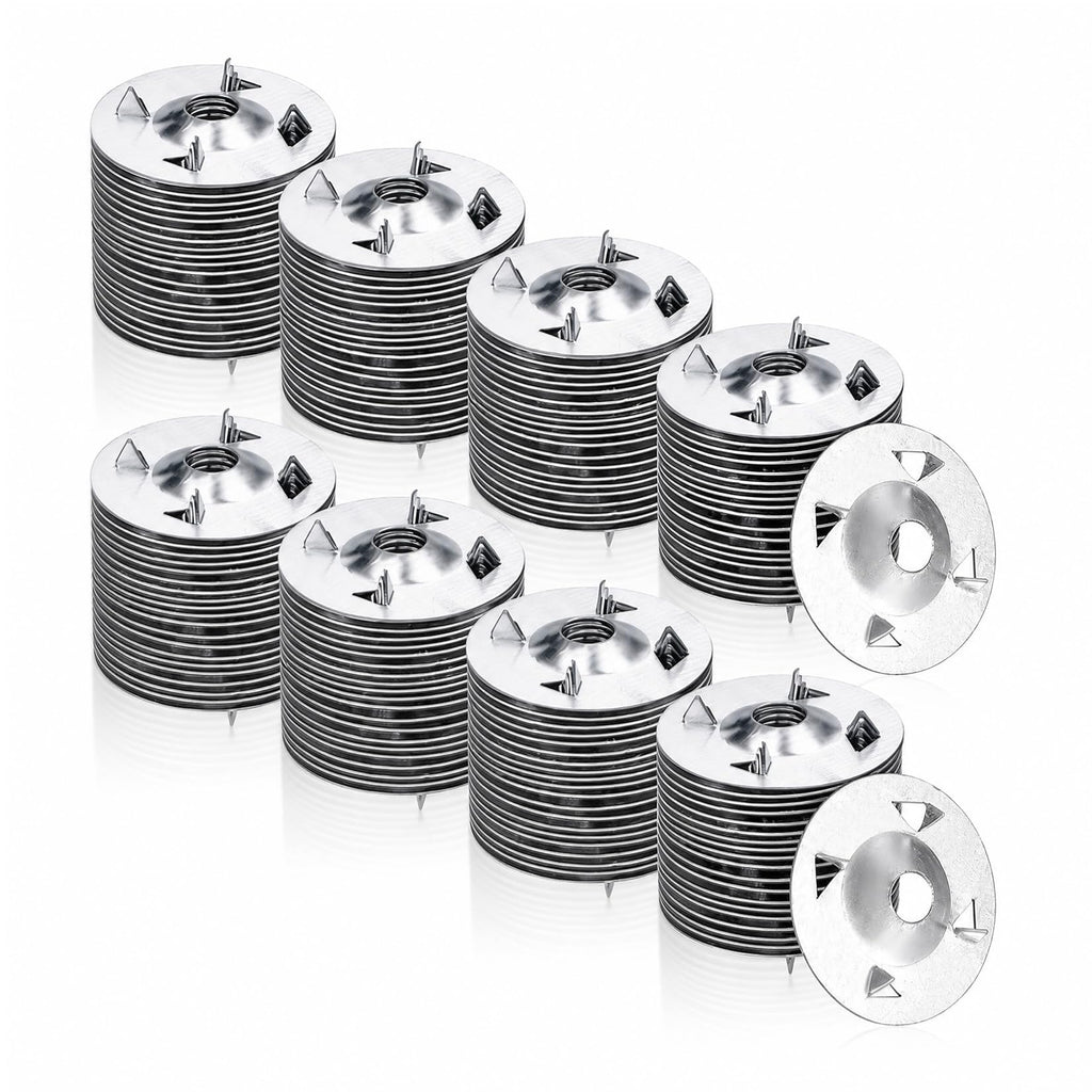 220 Pcs Foam Board Fasteners Washers, Washers for Installation of Foam Board Panels, 1-1/8 Inch Galvanized Steel Metal Washer for Fixing Fastening Installation