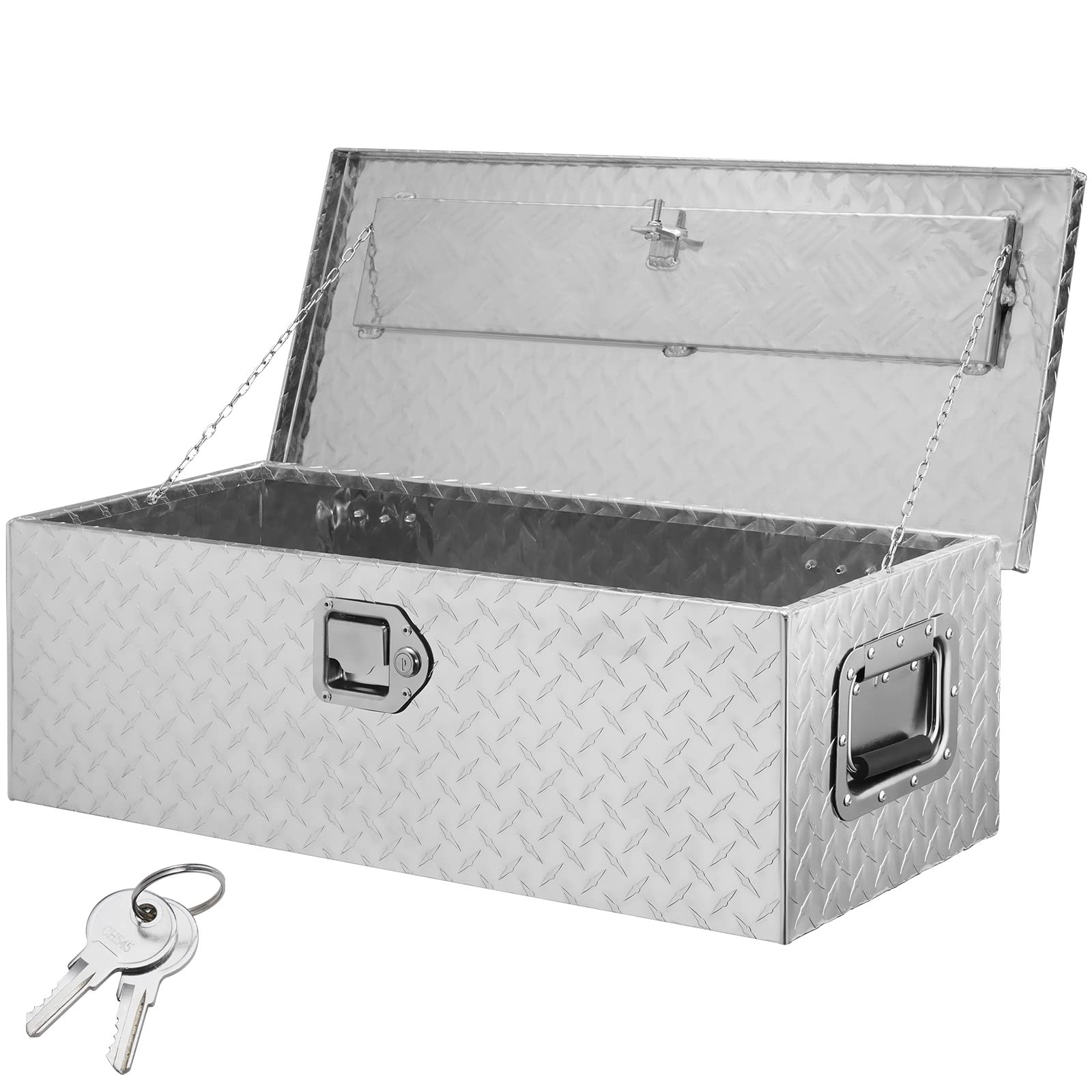 VEVOR Heavy-Duty Aluminum Truck Bed Storage Tool Box