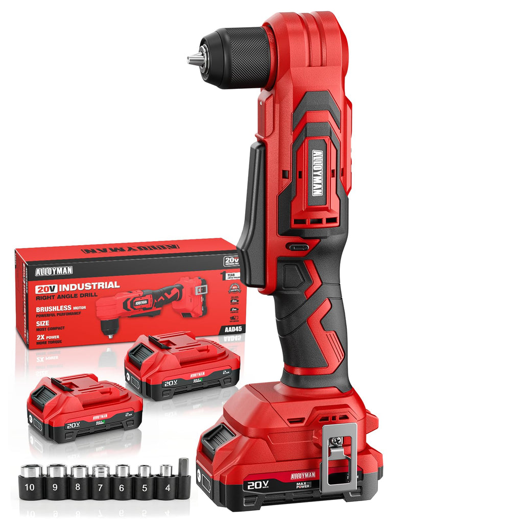Brushless Right Angle Drill