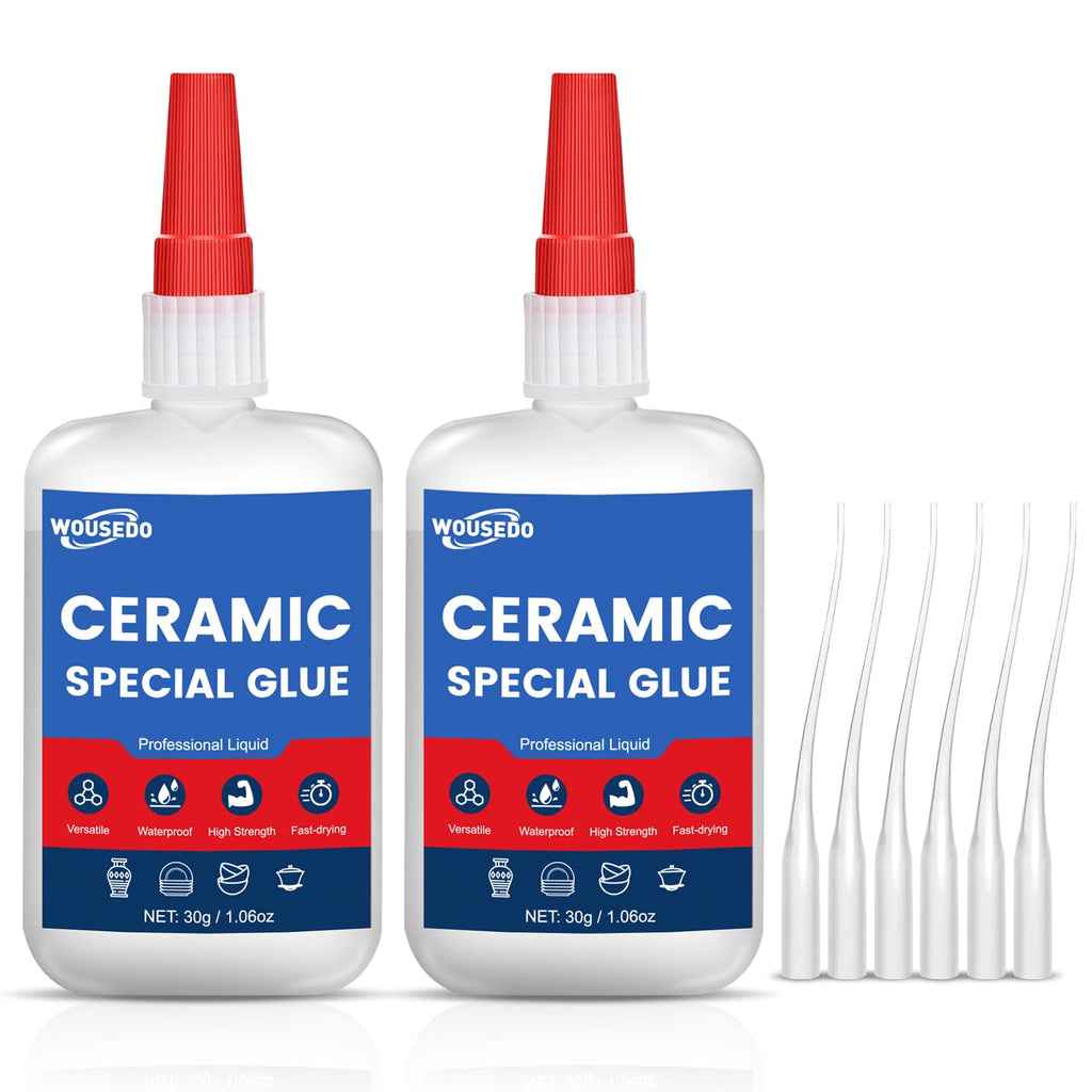 Wood Glue,Shoe Glue,Ceramic Super Glue - Quick Dry Strong Adhesive for Shoe Repair