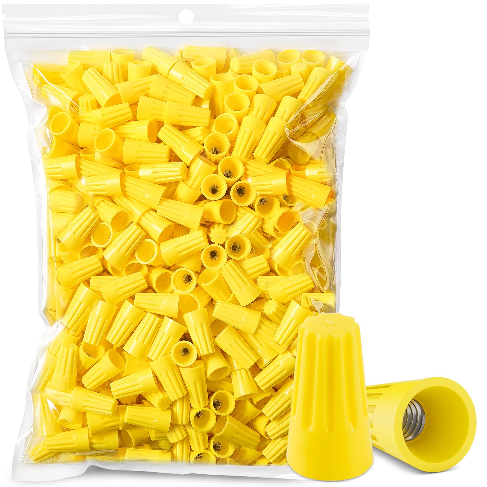 Crweety Wire Connectors Electrical Connectors Wire Caps Electrical Wire Connectors Twist Nuts Assortment for Quick Connection