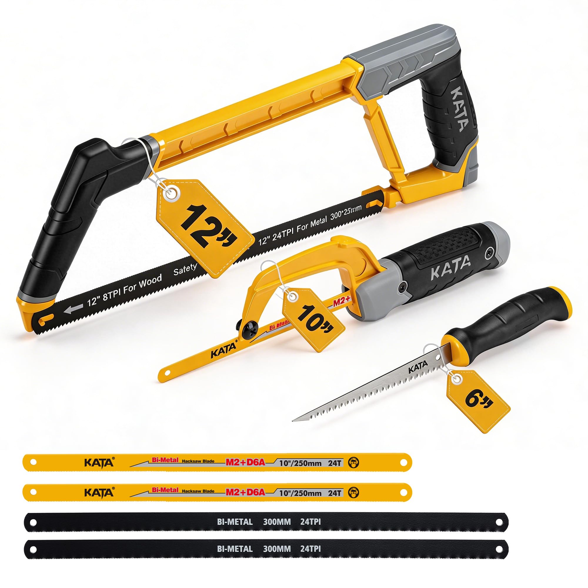 KATA 10inch Hacksaw and 12inch Hacksaw Blade……