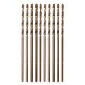 Cobalt Drill Bit Set, ZNXIMER Metal Drill Bit Set for Steel, Hardened Metal, Stainless Steel, 21PCS Drill Bits 1/16" to 1/2" with Index Storage Case