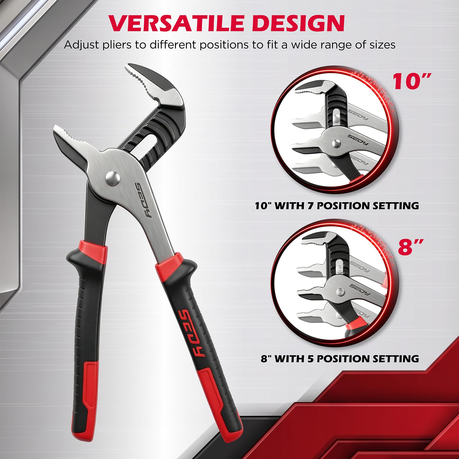 Groove Joint Pliers Set