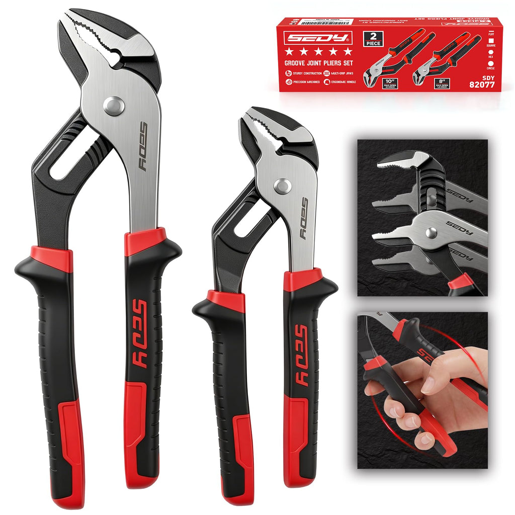 Groove Joint Pliers Set