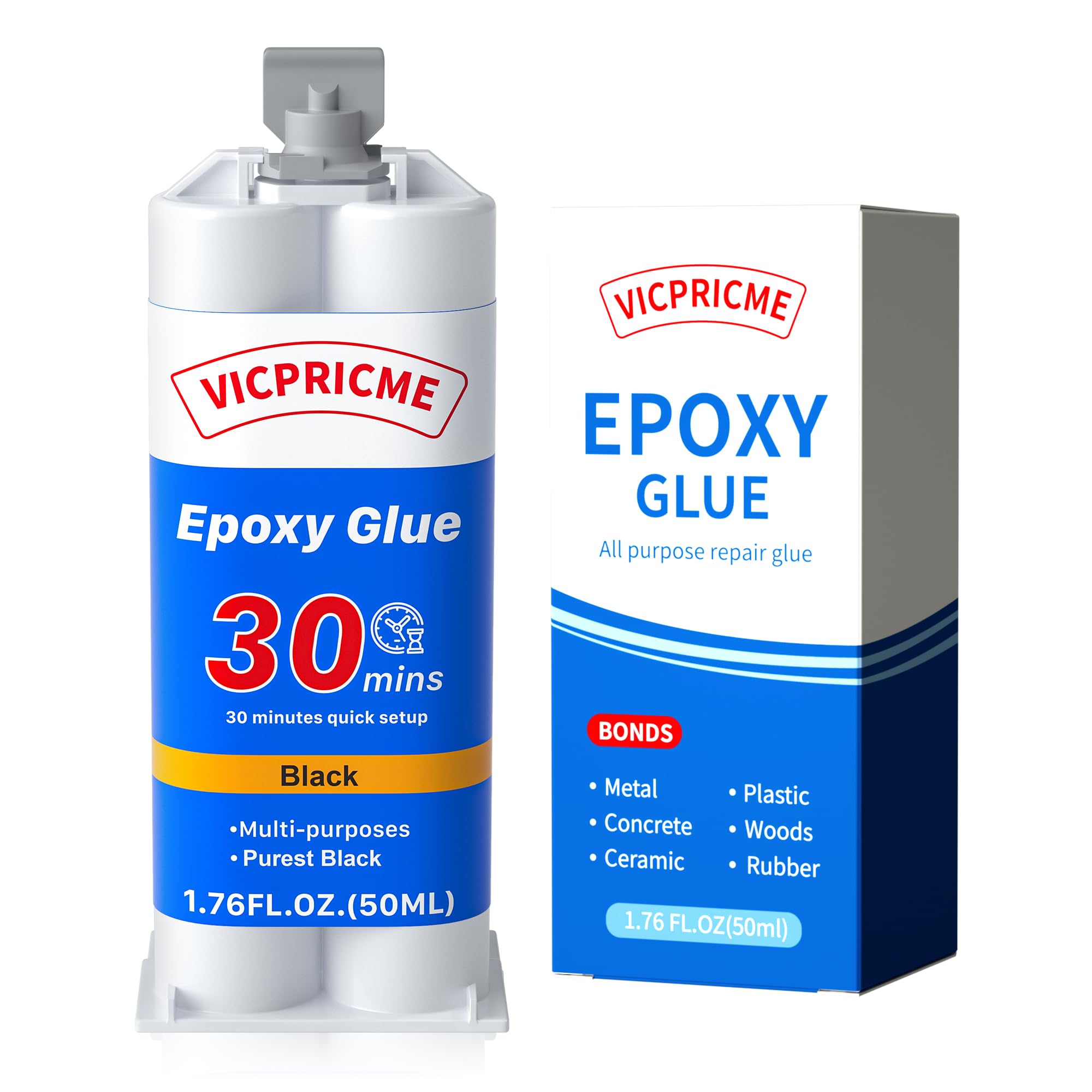1.76OZ Epoxy Glue Clear…
