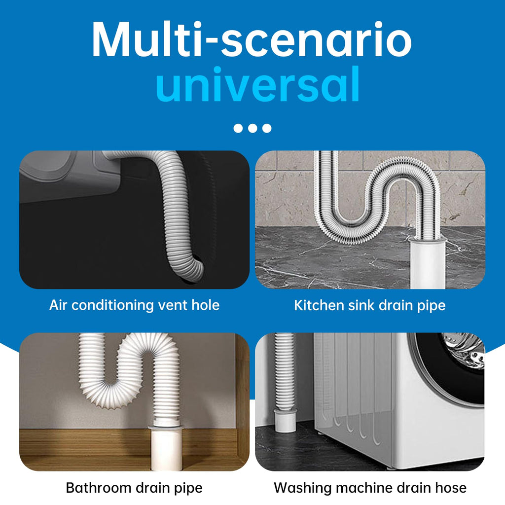 White Grade Waterproof Duct Sealant Clay，Tight Drain Joints, Wall Cavities, Air Conditioning Pipe Openings & Air Leak Prevention