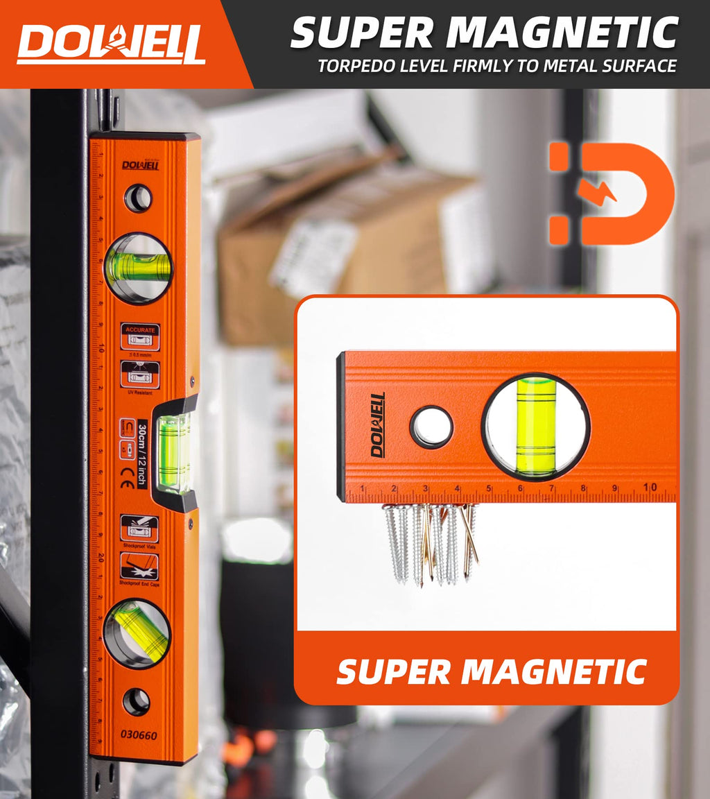 Dowell Torpedo Level 12",18"