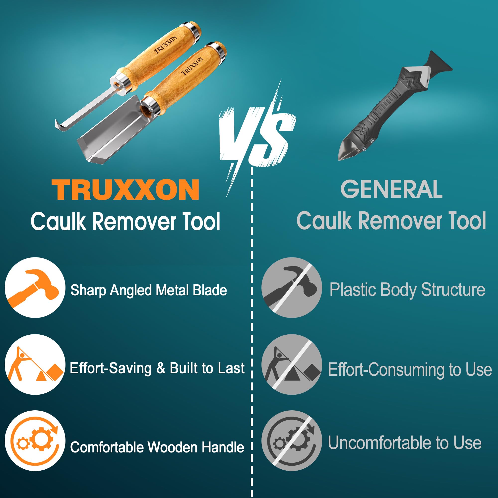 TRUXXON Caulk Gun Tool