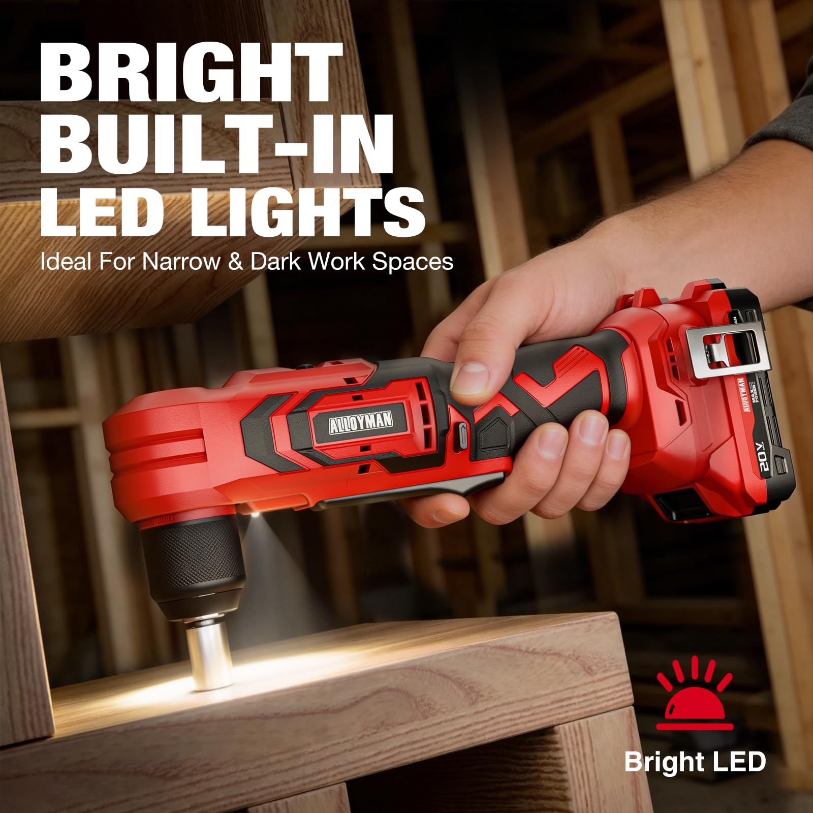 Brushless Right Angle Drill