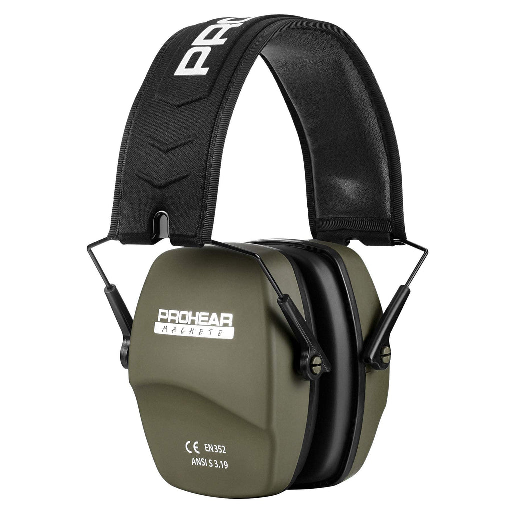 PROHEAR 016 NRR 26dB Shooting Ear Protection, Slim Passive Earmuffs