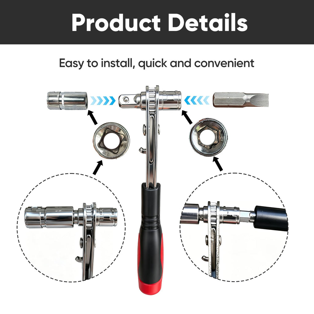 18Pcs right angle drill attachment