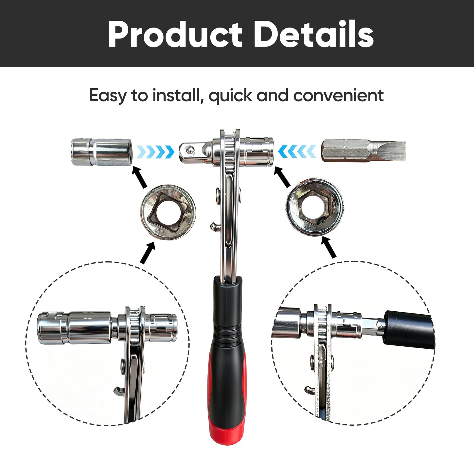 18Pcs right angle drill attachment