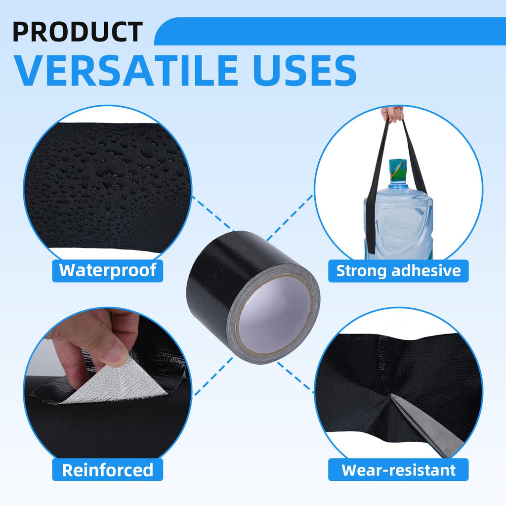 Heavy Duty Repair Tape for Tarp, Waterproof RV Awning Canvas Repair Patch
