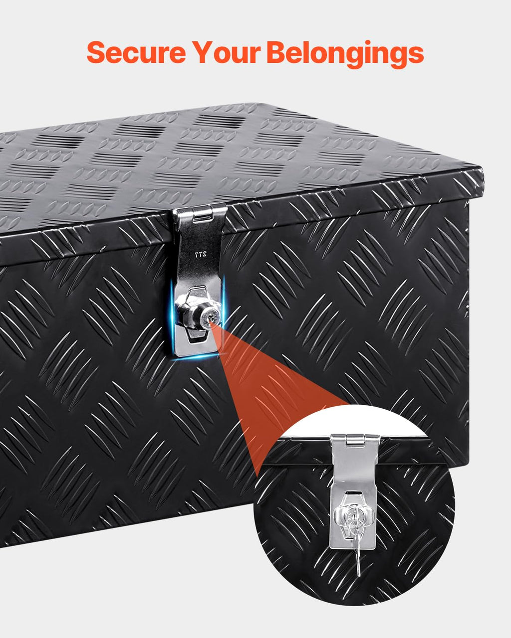 VEVOR Heavy Duty Aluminum Truck Bed Tool Box