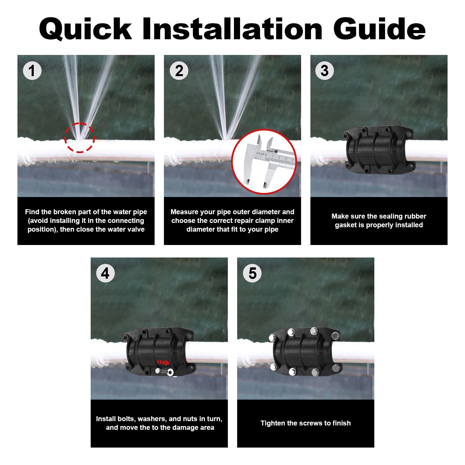 Pipe Repair clamp