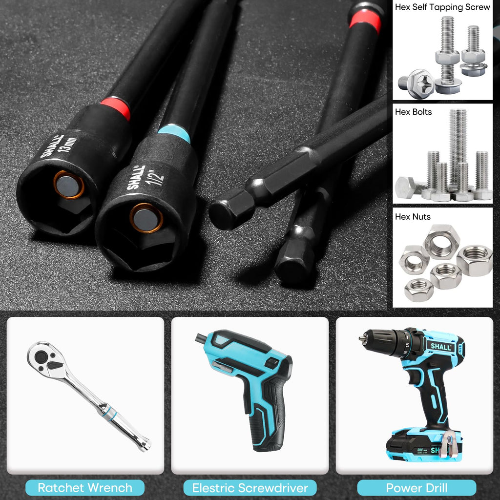SHALL Impact Nut Drivers Set