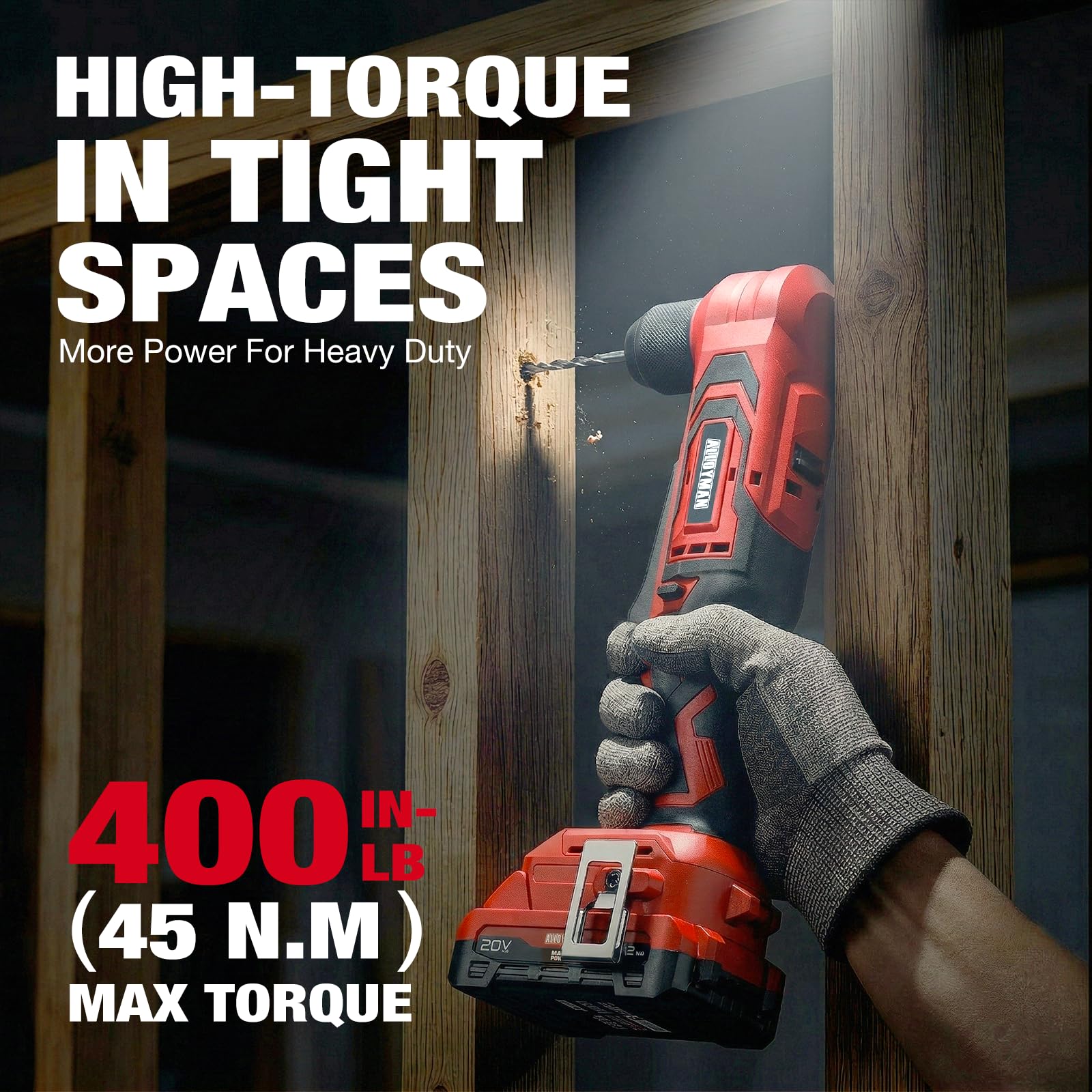 Brushless Right Angle Drill
