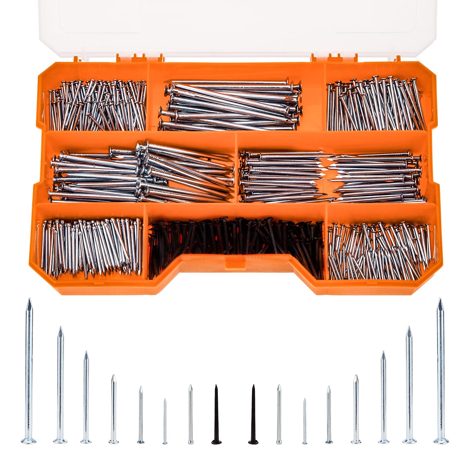 Maexxna Nail Assortment Kit - Small Nails for Hanging Pictures and Wall Art