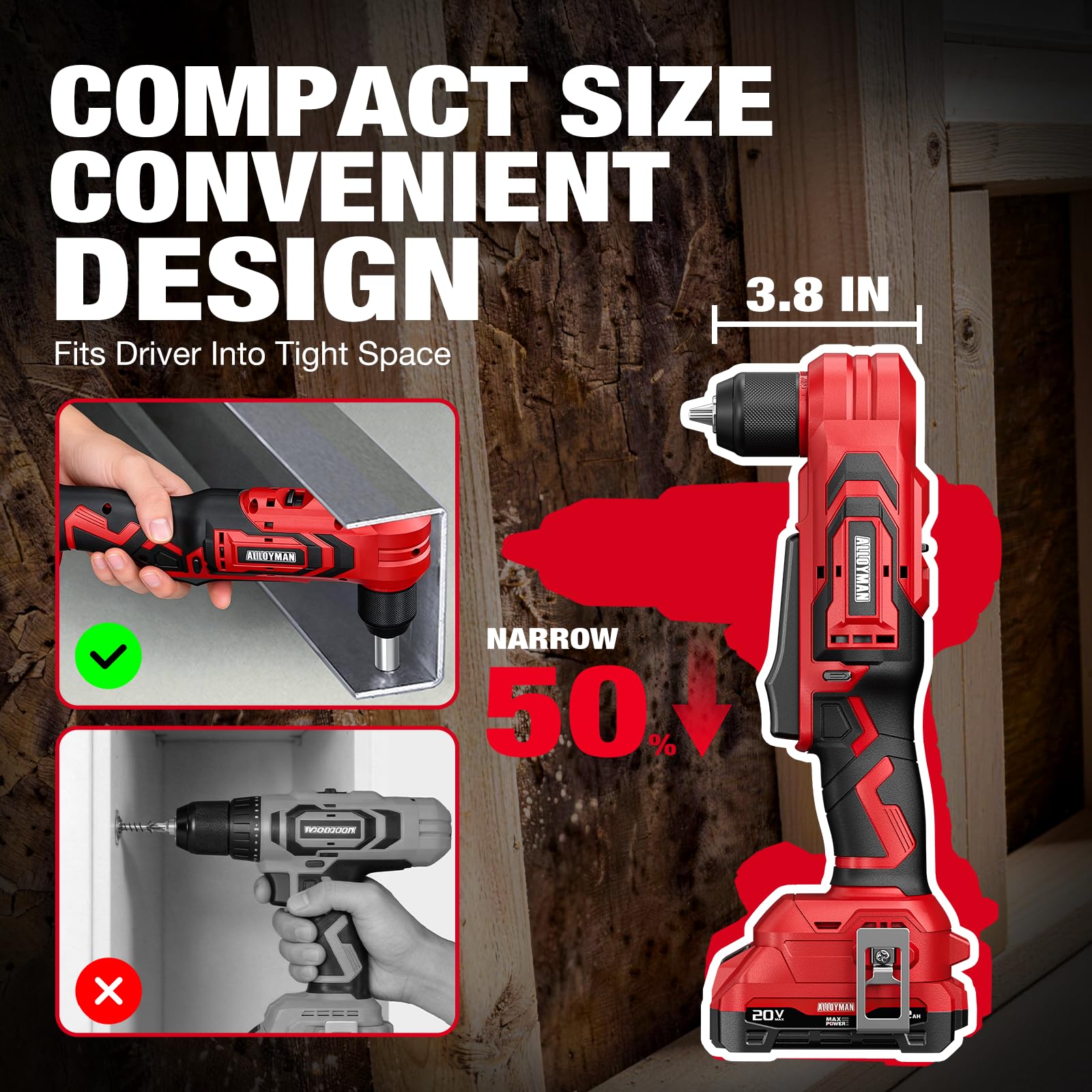 Brushless Right Angle Drill