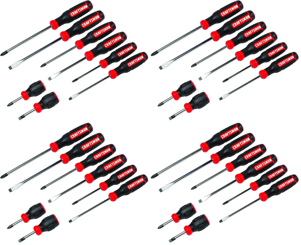 CRAFTSMAN Screwdriver Set, Bi-Material, 8 Piece Set