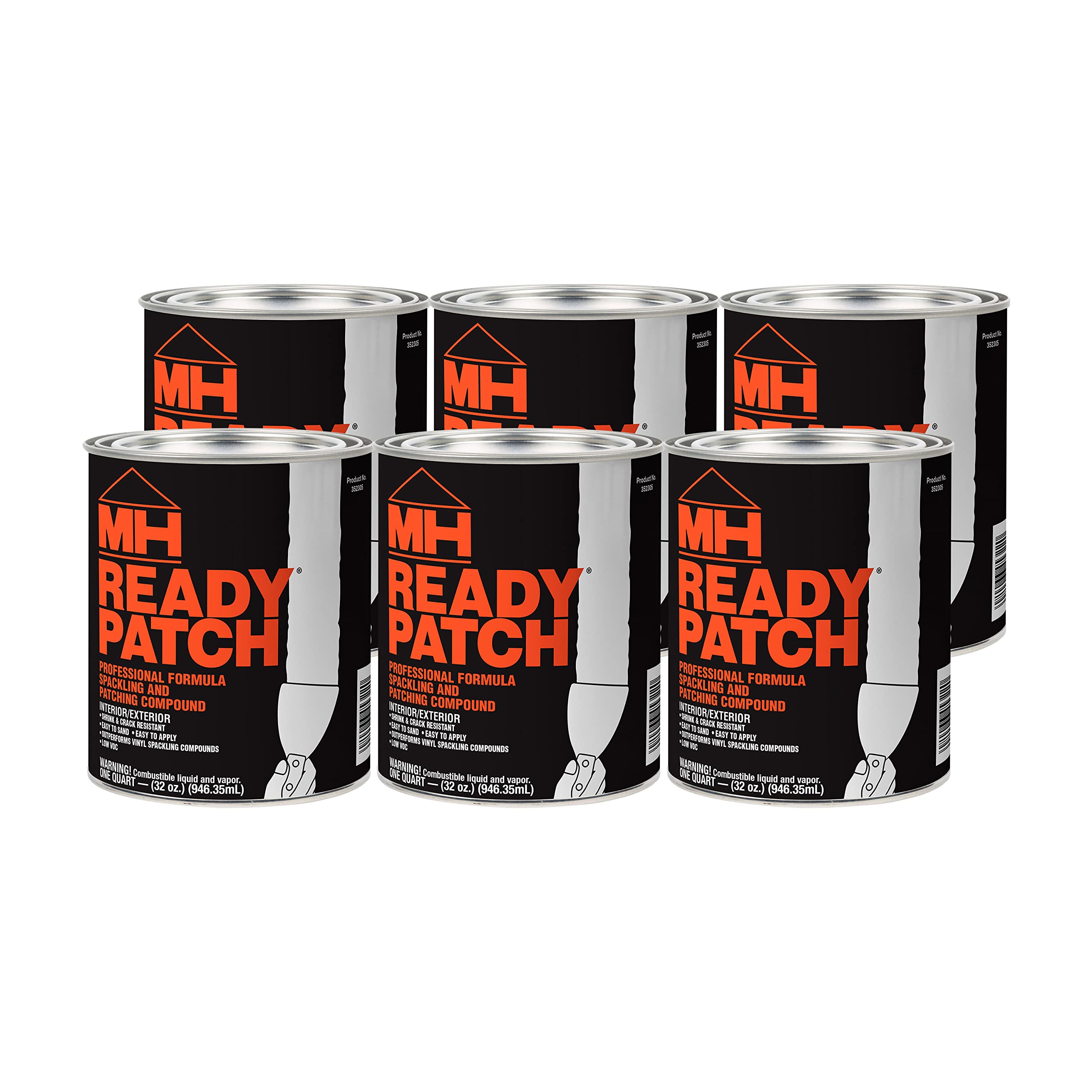 Zinsser 352306 MH Ready Patch Low VOC Professional Spackling and Patching Compound