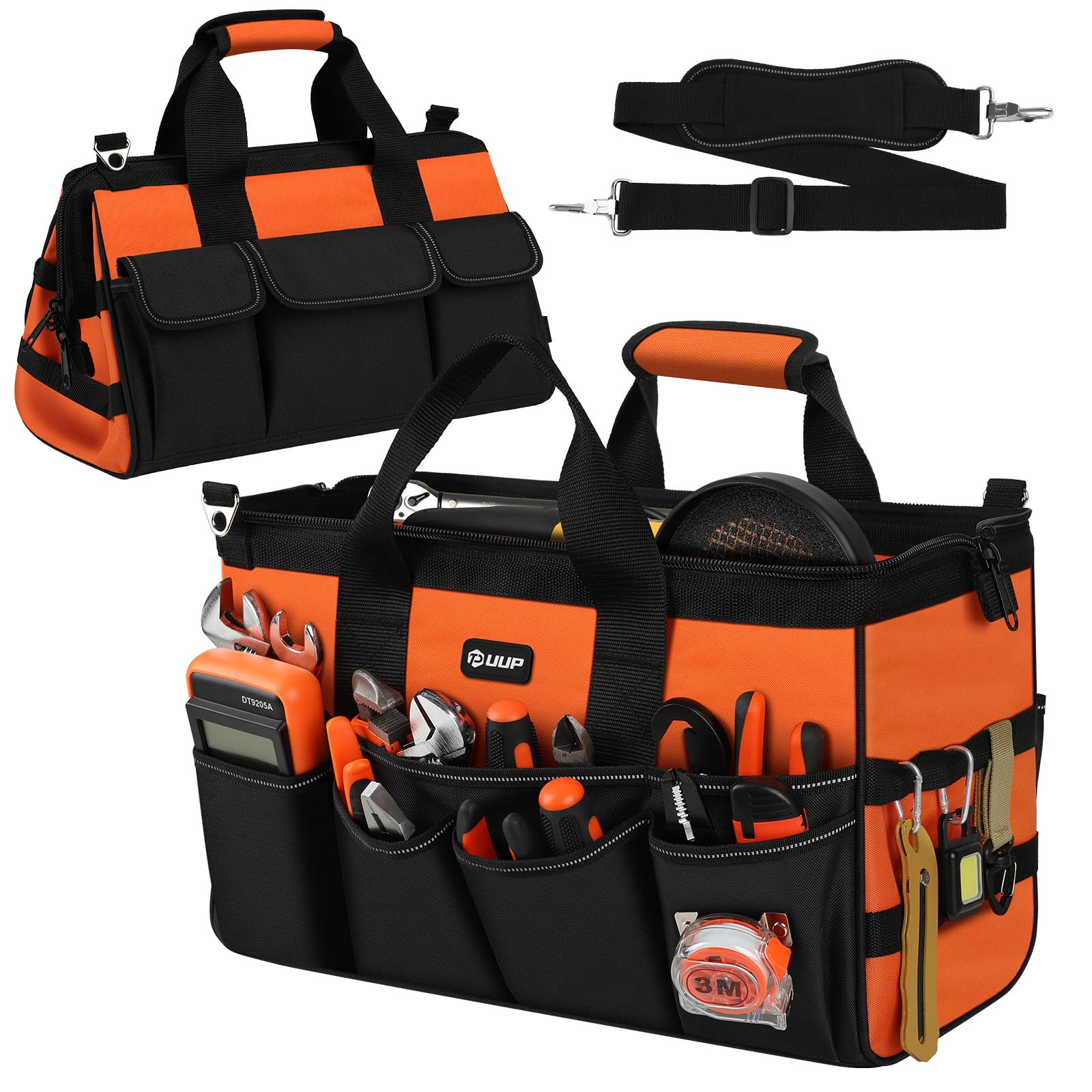 UUP Large Heavy-Duty Wide-Mouth Tool Storage Bag