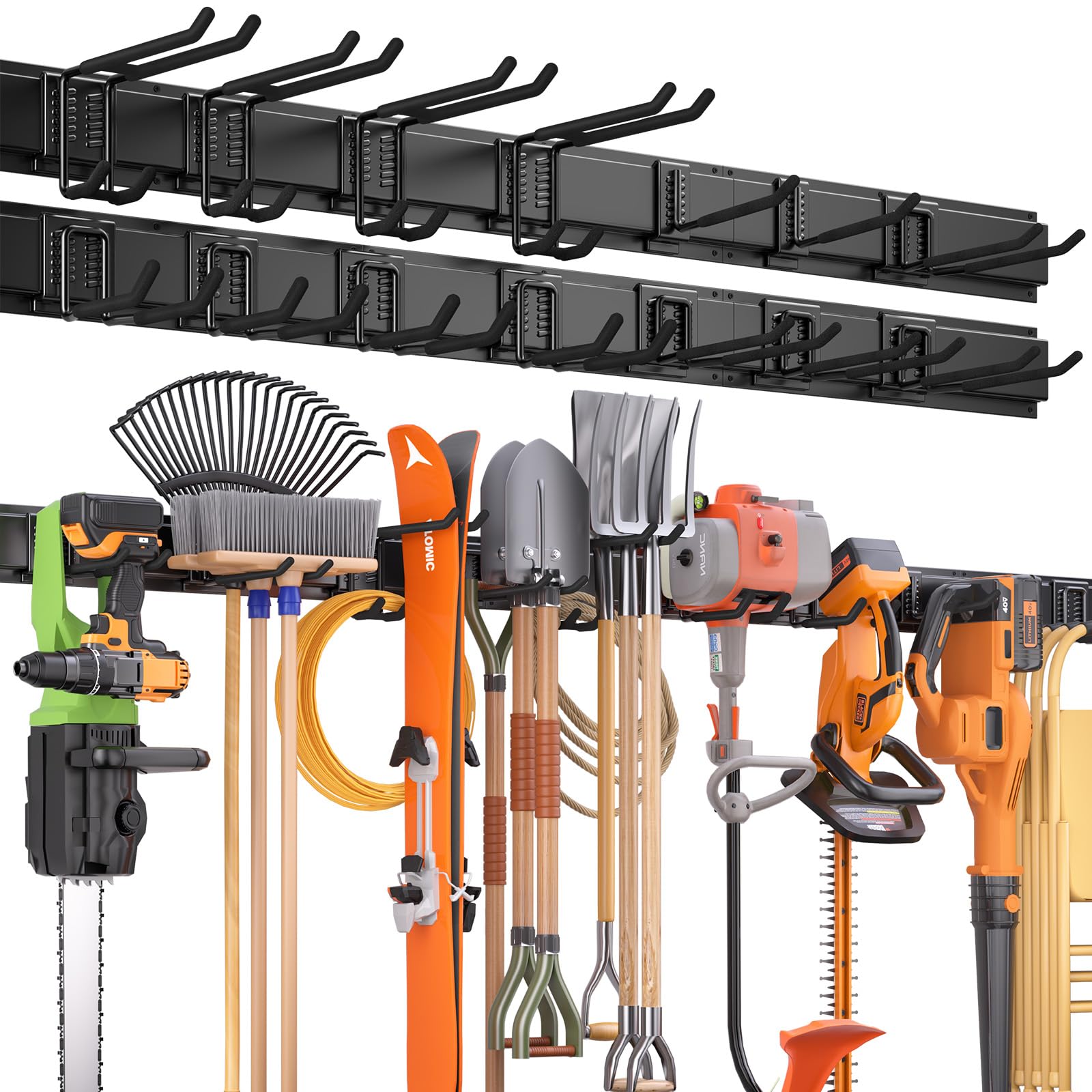 UUP Garage & Garden Tool Storage Organizer Rack