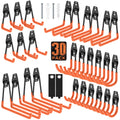 Cpais Garage Hooks with Anti-Slip Coating,Heavy Duty Wall Mount Storage Hooks for Hanging Bike,Hose,Ladder,Yard,Garden Tools