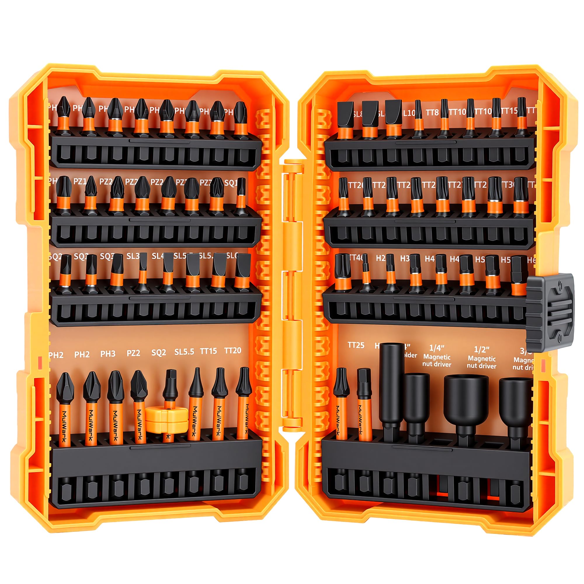 MulWark Impact Screwdriver Bit Set