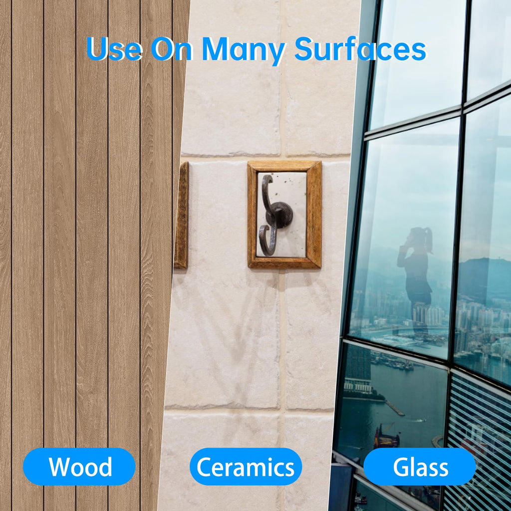 Heavy Duty PE Foam Double Sided Tape | Strong Adhesive Tape | Vibration Resistant | for Indoor/Outdoor Paint Wall Picture Hanging Poster | Free Damage Mounting